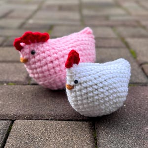 No-sew Chubby Chicken Crochet Pattern: Beginner Amigurumi Hen (PDF) - Etsy