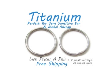 Titanium earrings | Etsy Titanium earrings | Etsy