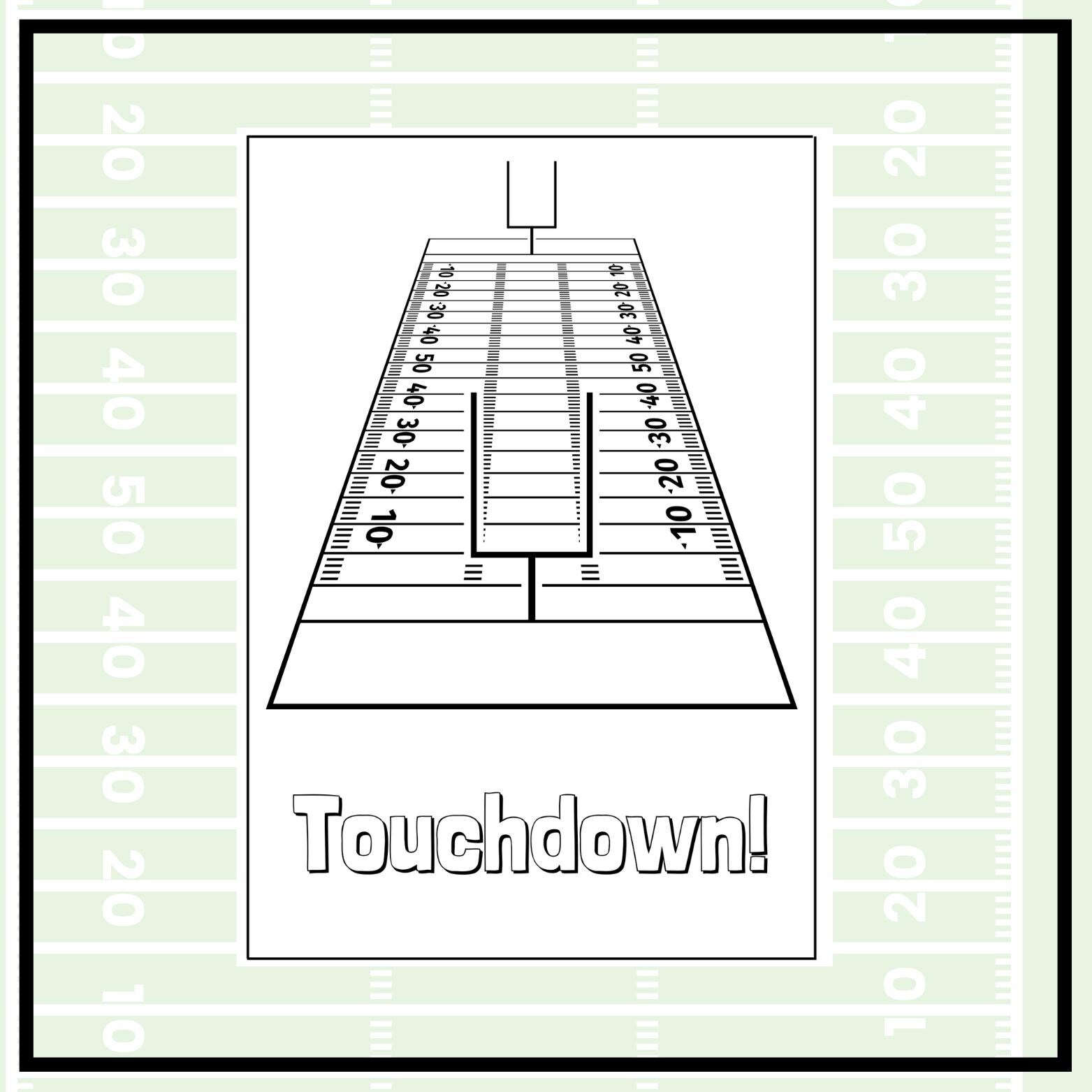 Texas Football Coloring Page Football Coloring Worksheet Printable ...