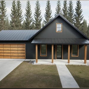 Moderne boerderij van 1700 m² met: 3 slaapkamers, 2,5 badkamers en garage voor 2 wagens
