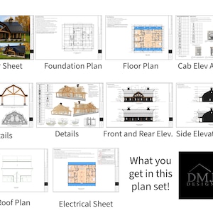 Modern Gambrel Barndominium Plan: 2,400 (living) Sqft-4 Bed- 2.5 Bath-Office (Updated) image 10