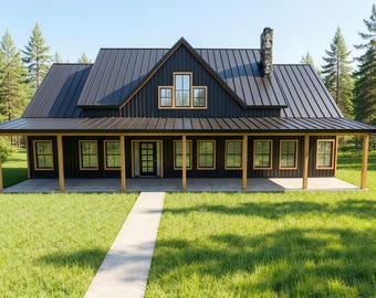 Farm House : 1,800 (Living) Sqft -4bed-2.5Baths