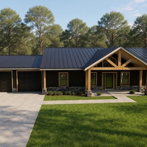 2,000 Sqft Modern Farm House with - 3 beds/2bath/Office/3 Car garage, Vaulted Ceilings