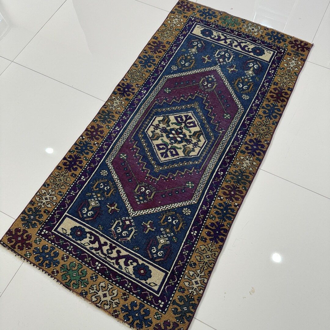 ※ nekoLC600h　ロイヤルパープル　206×117 トルコラグ nekoLC600h様専用 ロイヤルパープル 206×117 トルコラグ