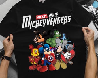 Marvel Avengers Mickey Mouse Shirt, Avengers Shirt, Superhero Family Shirt, WDW Magic Kingdom, Mickey Mouse Avengers Shirt