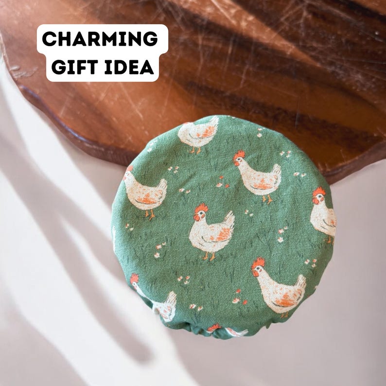 Chickens Jar & Bowl Covers (4 Pack) image 4