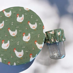 Chickens Jar & Bowl Covers (4 Pack) image 6