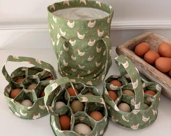 XL Chicken Egg Collection Bag (Holds 21 Eggs)