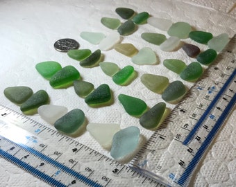 18 Sea Glass Boats Natural Surf Tumbled Beach Glass Jewellery Art and Craft Supplies For Your Creative Designs Mixed Colours