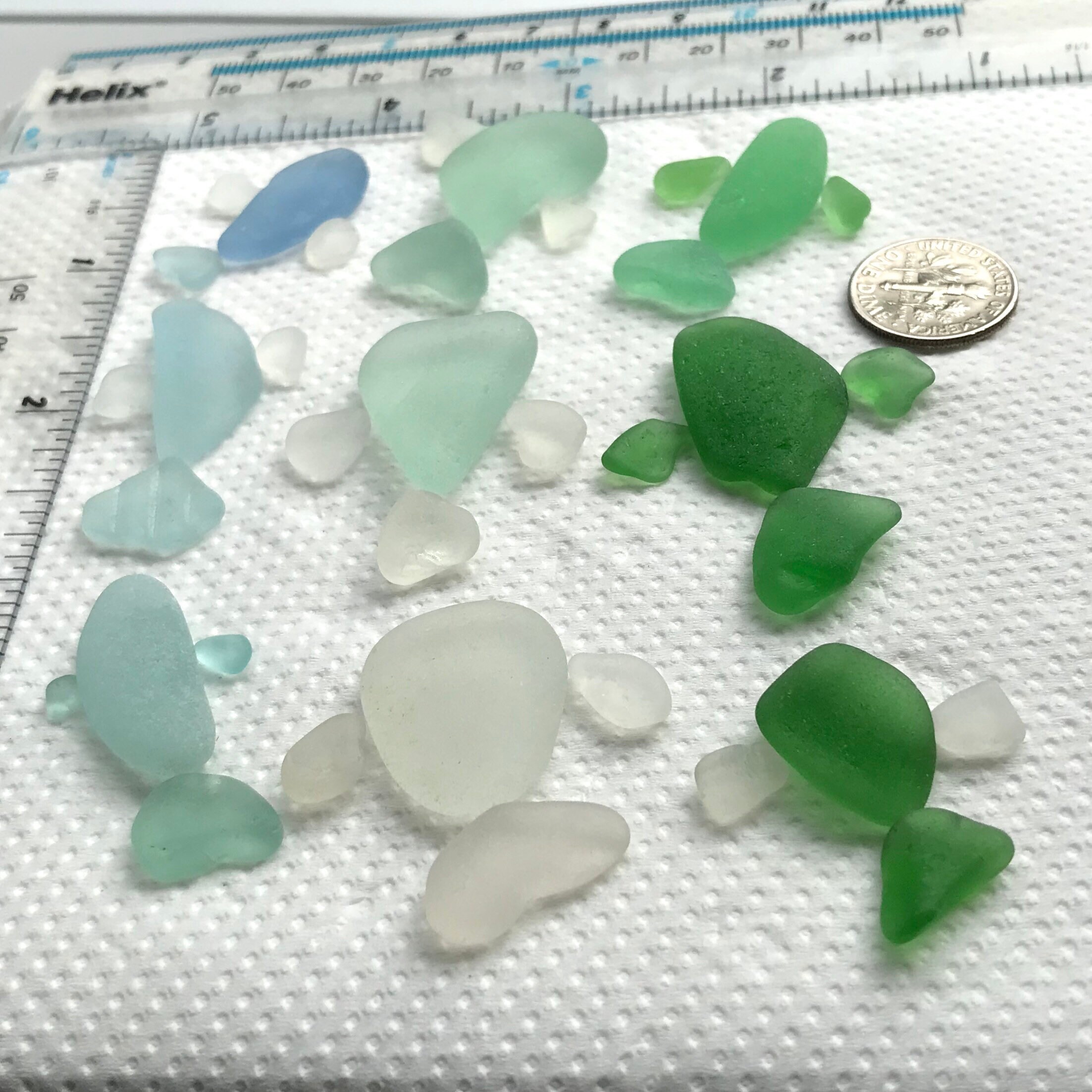 Sea Glass Fish Natural Surf Tumbled Beach Glass Art Mosaic and Craft ...