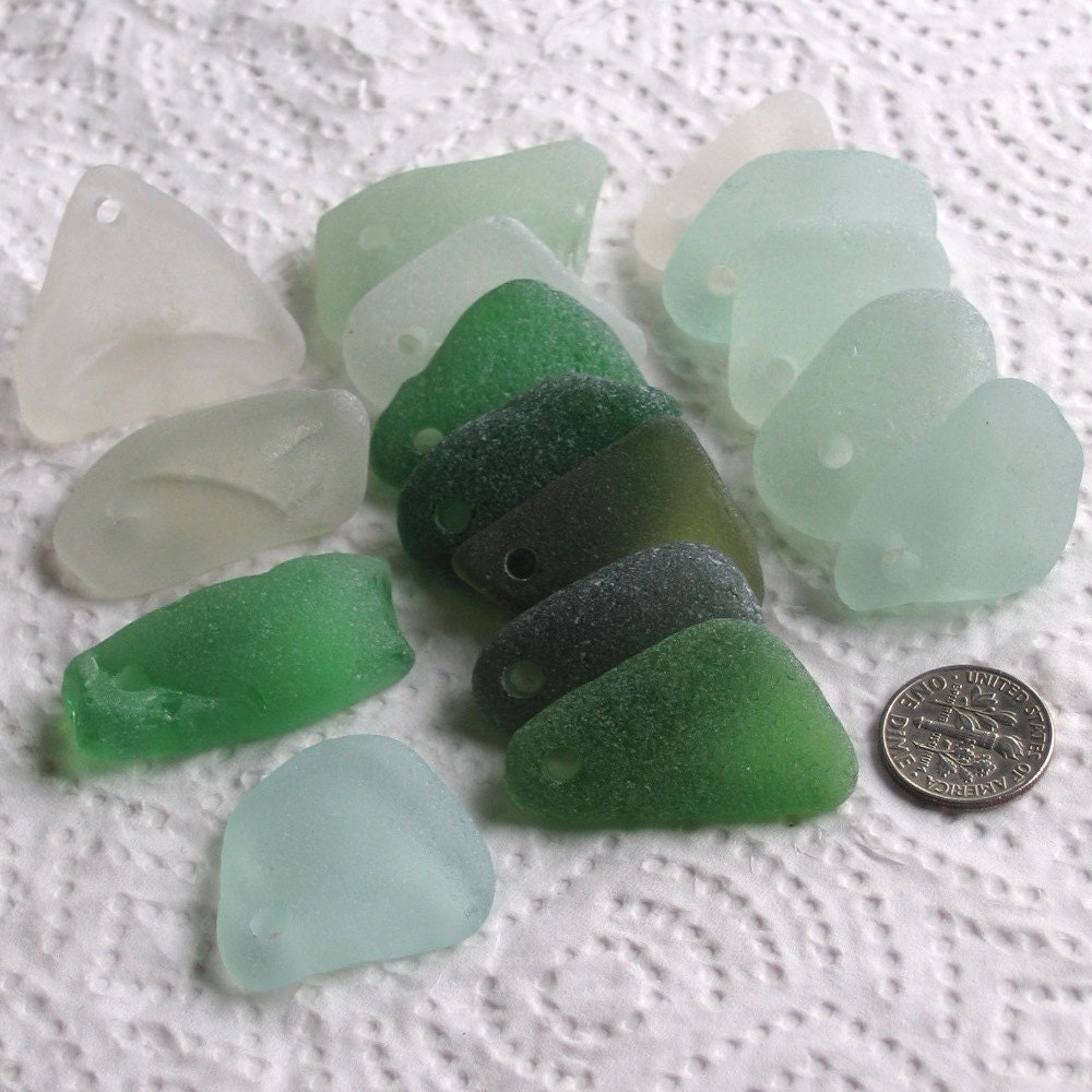 LARGE Lot of Multi English Sea Glass Pieces - LOT 1628