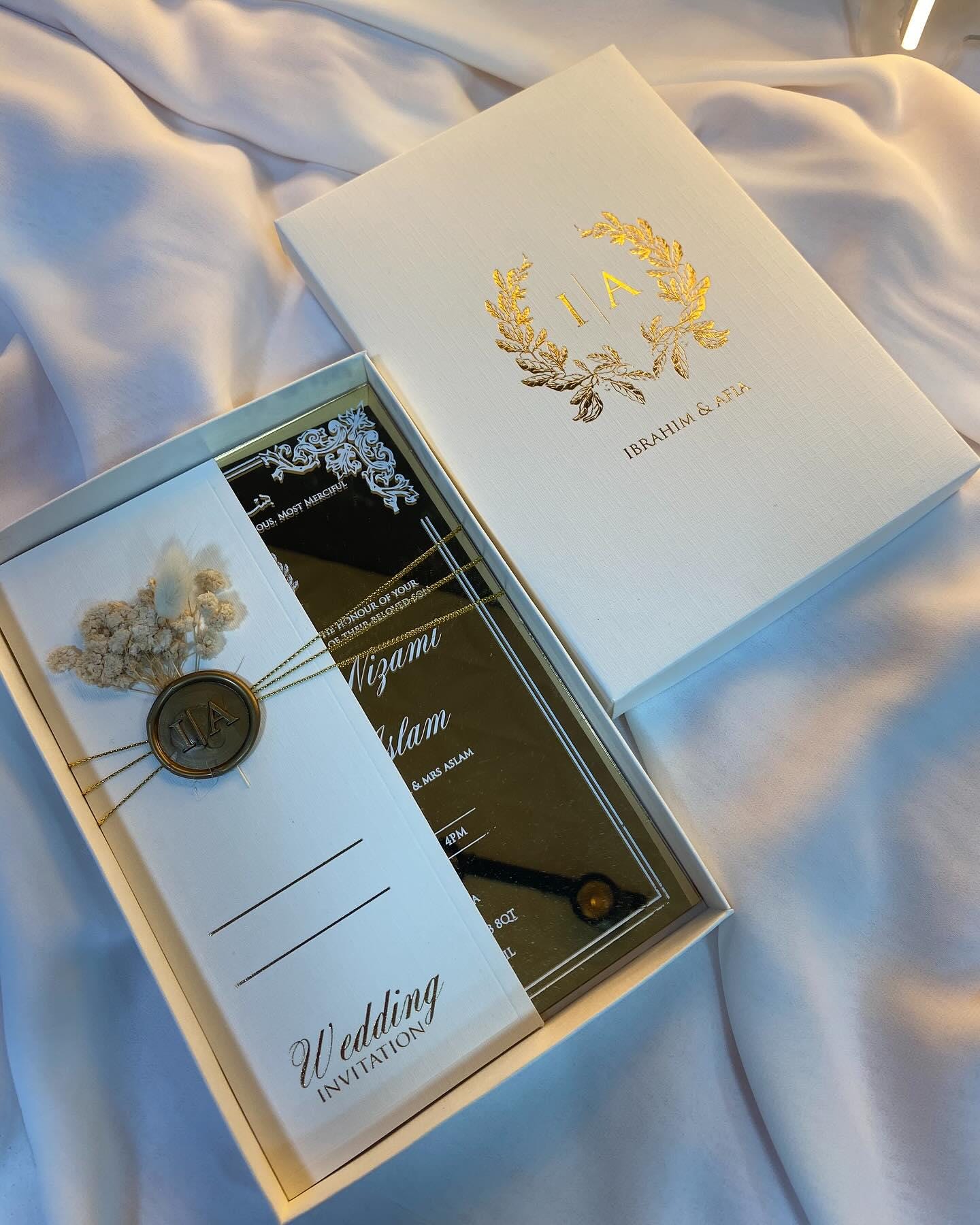 Boîte à Cartes de Mariage - AUTREMENT - Bois avec Serrure - Décoration