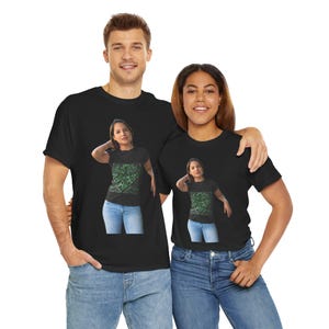Glow-in-the-Dark Unisex Tee - Eco-Friendly & Customizable T-Shirt for Unique Style, Stand Out in Fashion
