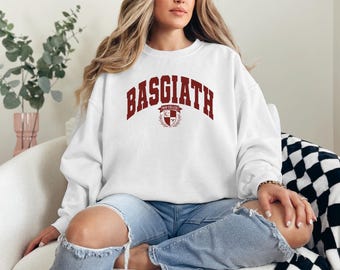 Basgiath War College Sweatshirt, Booktok Apparel, Fourth Wing Hoodie, Fantasy Reader Gift, Dragon Rider Merch, Romantasy Book Lover Sweater
