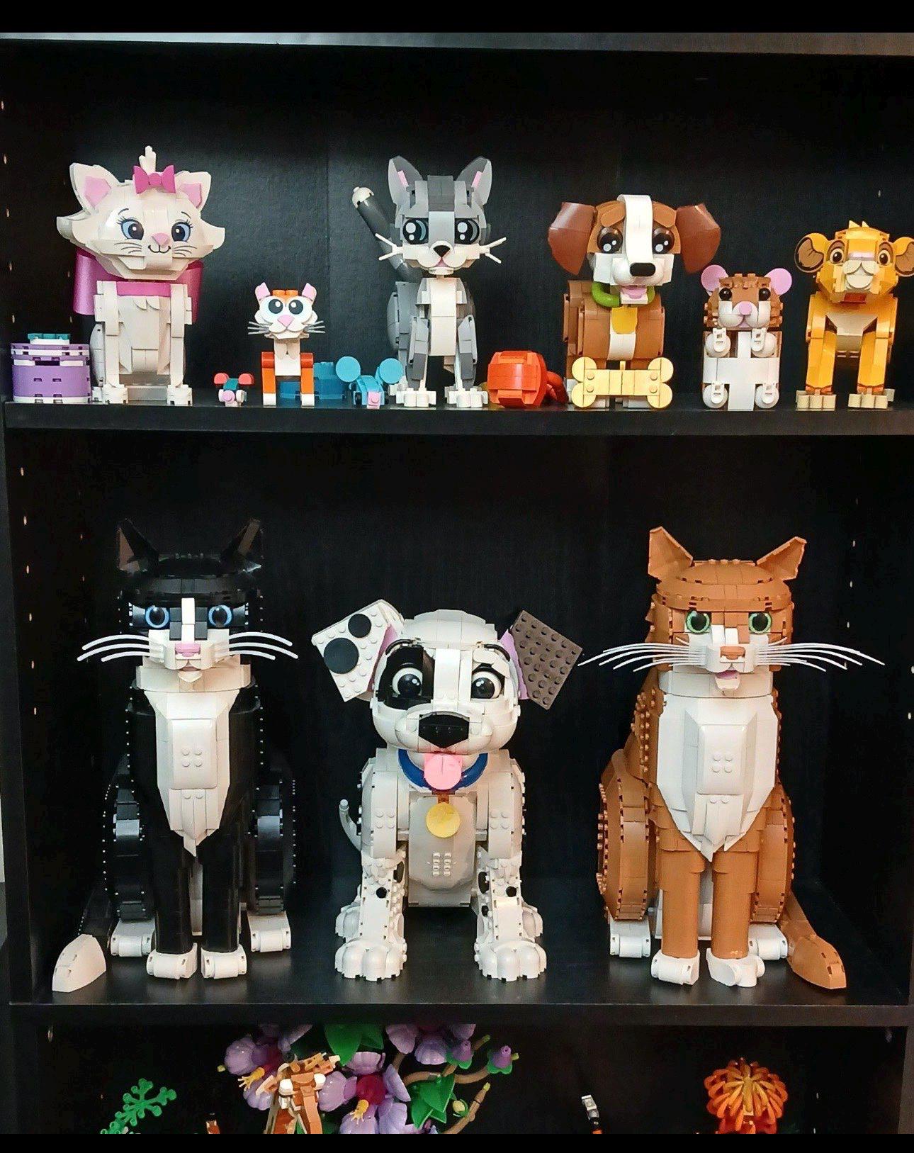 Whiskers for LEGO® Ideas Tuxedo Cat (21349) & Orange Cat (21376