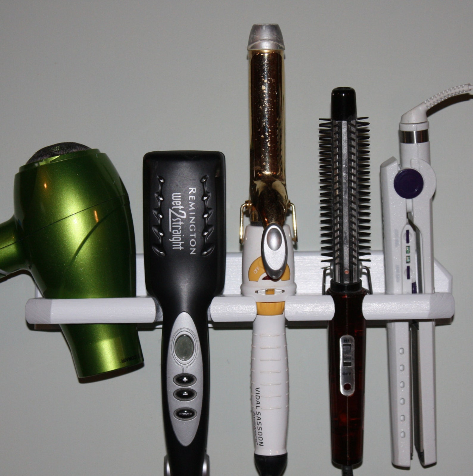 Bathroom Organizer Hair Blow Dryer Straightener Curling Flat Etsy