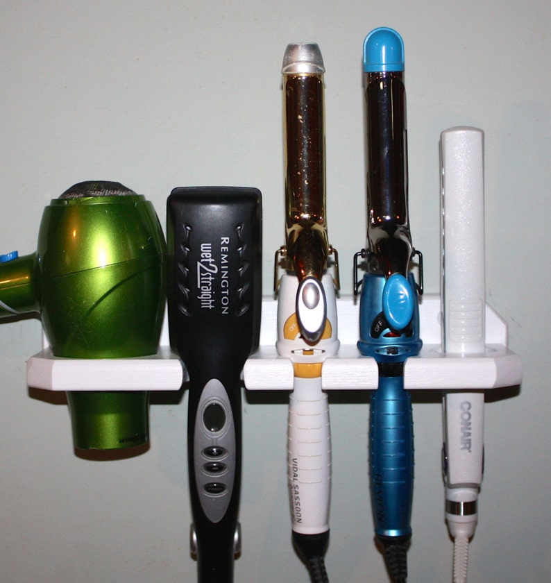 Bathroom Organizer Hair Blow Dryer Straightener Curling Flat Etsy