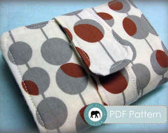 Lila Wallet Clutch PDF Sewing Pattern (Instant Download)