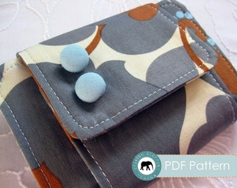 Melanie Wallet Clutch PDF Sewing Pattern (Instant Download)