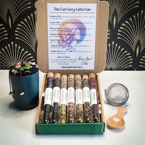 Botanical Earl Grey Tea Gift Set: Classic & Herbal Blends