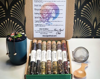 Botanical Earl Grey Tea Gift Set: Classic & Herbal Blends