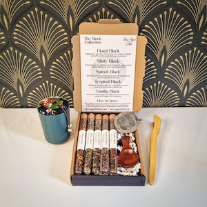 Timeless Loose Leaf Tea Gift Box - Earl Grey, Classic, or Black Selection
