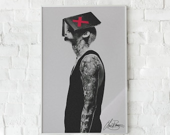 Chris Brown 2025 Breezy Bowl XX Poster Unframed, Hip Hop R&B Tour Concert Wall Print, Rap Music Fan Collectible Art, Streetwear Room Decor