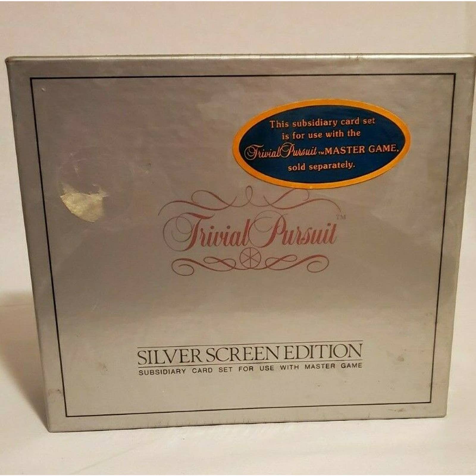 Vintage Trivial Pursuit Silver Screen Edition New Sealed Subsidiary ...