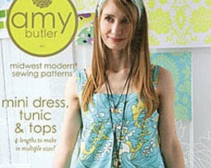 Mini Dress, Tunic, & Tops | Midwest Modern Sewing Pattern | Amy Butler ...