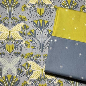 Fresh Linen | Katie O&#39;Shea | Art Gallery Fabrics | Quality Cotton Fabric | 3 designs | Butterflies