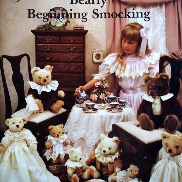 Planche à Smocking Vintage "Bugs And Kisses" Par Little Memories - Occasion