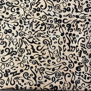 Tiny Tunes designed by Dan Morris | Quilting Treasures | Cotton Quilt Fabric | Sold by the Yard