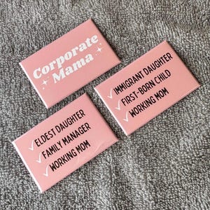 Cubicle Decor, Funny Office Magnets, Small Office Decor, Working Mom Gifts