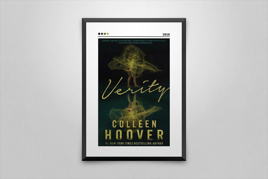 Verity Book Cover Art Print Colleen Hoover Minimalist Poster Etsy Verity Book Cover Art Print Colleen Hoover Minimalist Poster Etsy