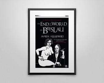 The End Of The World in Breslau Book Cover Art Print - Marek Krajewski Poster