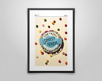 Ghost Lover Book Cover Art Print: Lisa Taddeo Minimalist Poster