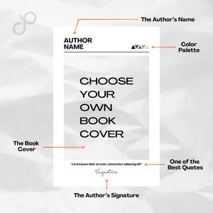 Solicite su propio póster de portada de libro / Pósters de libros, impresiones de libros, arte de libros, arte mural en lienzo, regalo para amantes de los libros, regalos literarios, regalos literarios