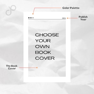 Solicite su propio póster de portada de libro / Pósters de libros, impresiones de libros, arte de libros, arte mural en lienzo, regalo para amantes de los libros, regalos literarios, regalos literarios