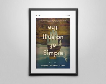 The Illusion of Simple Book Cover Art Print | Charles Forrest Jones