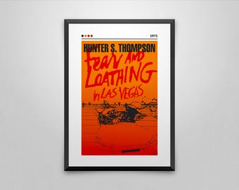 Fear And Loathing in Las Vegas Book Cover Art Print