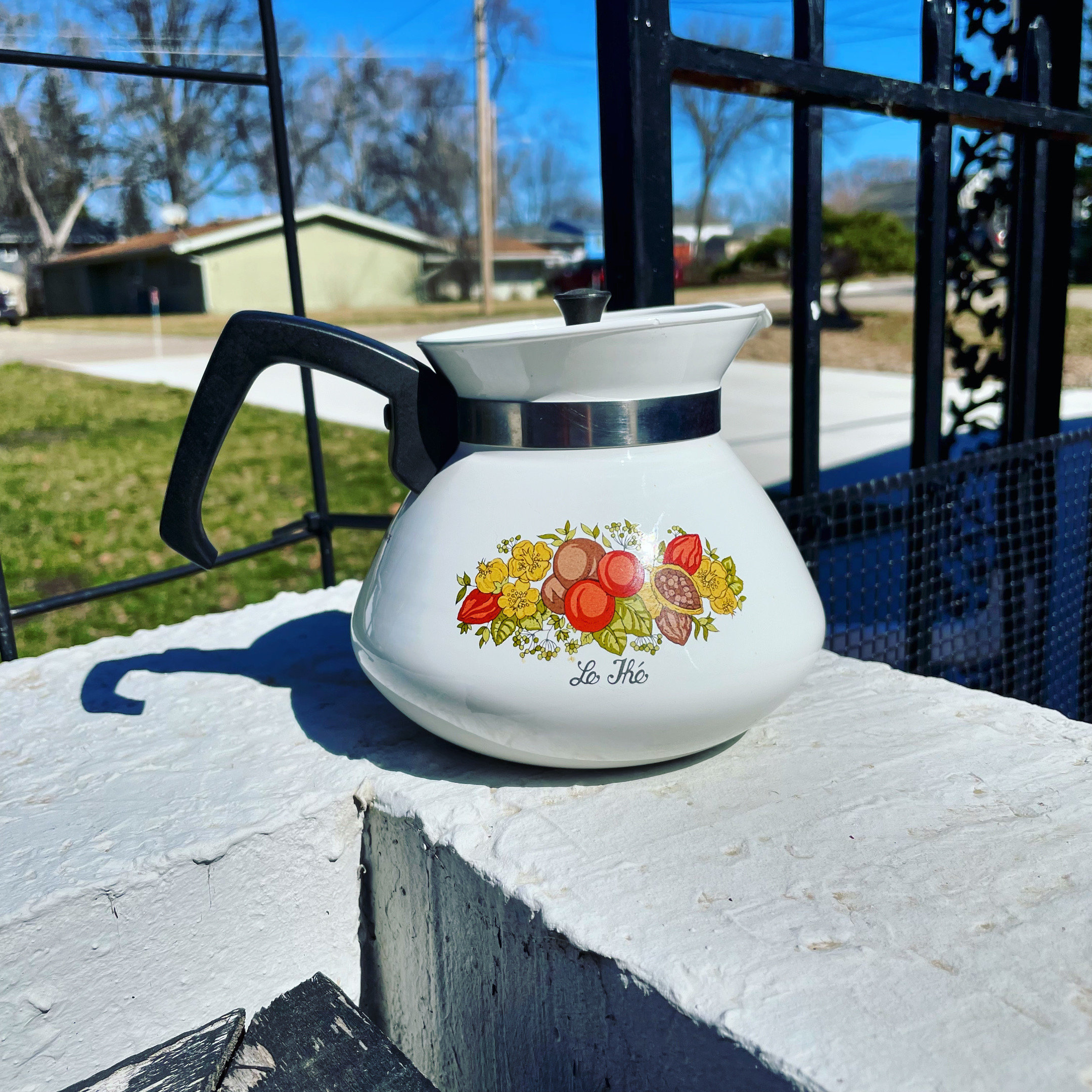Vintage Corning Corning Ware Cup Teapot Corning Wildflower Cup Tea