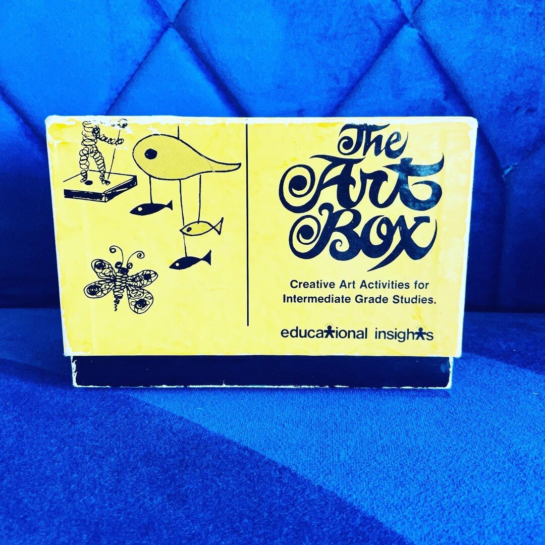 Activity Box the Art Box From Educational Etsy