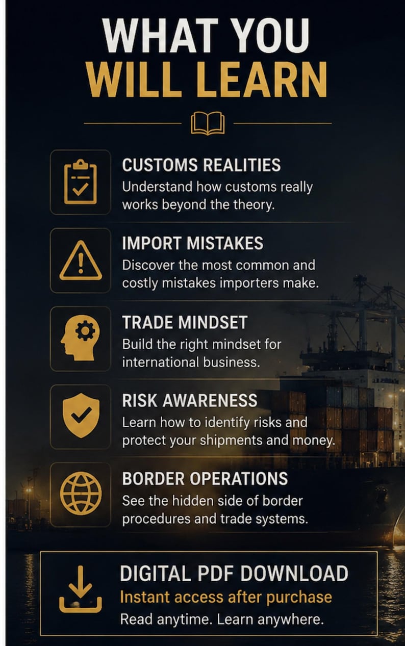 Guía de importación y exportación para principiantes: Errores aduaneros y comerciales (Libro electrónico en PDF) imagen 4