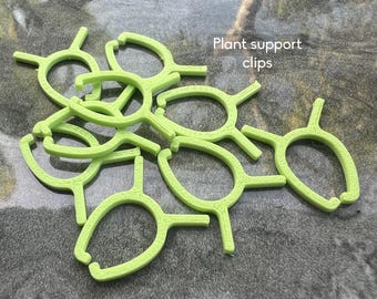 苔柱用植物クリップ｜モジュール式植物サポート｜室内植物用の優しいつる性クリップ