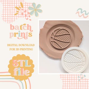 Basketball - Cookie stamp STL file