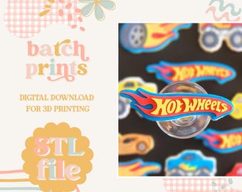 Racing Logo - Cookie stamp and cutter STL file