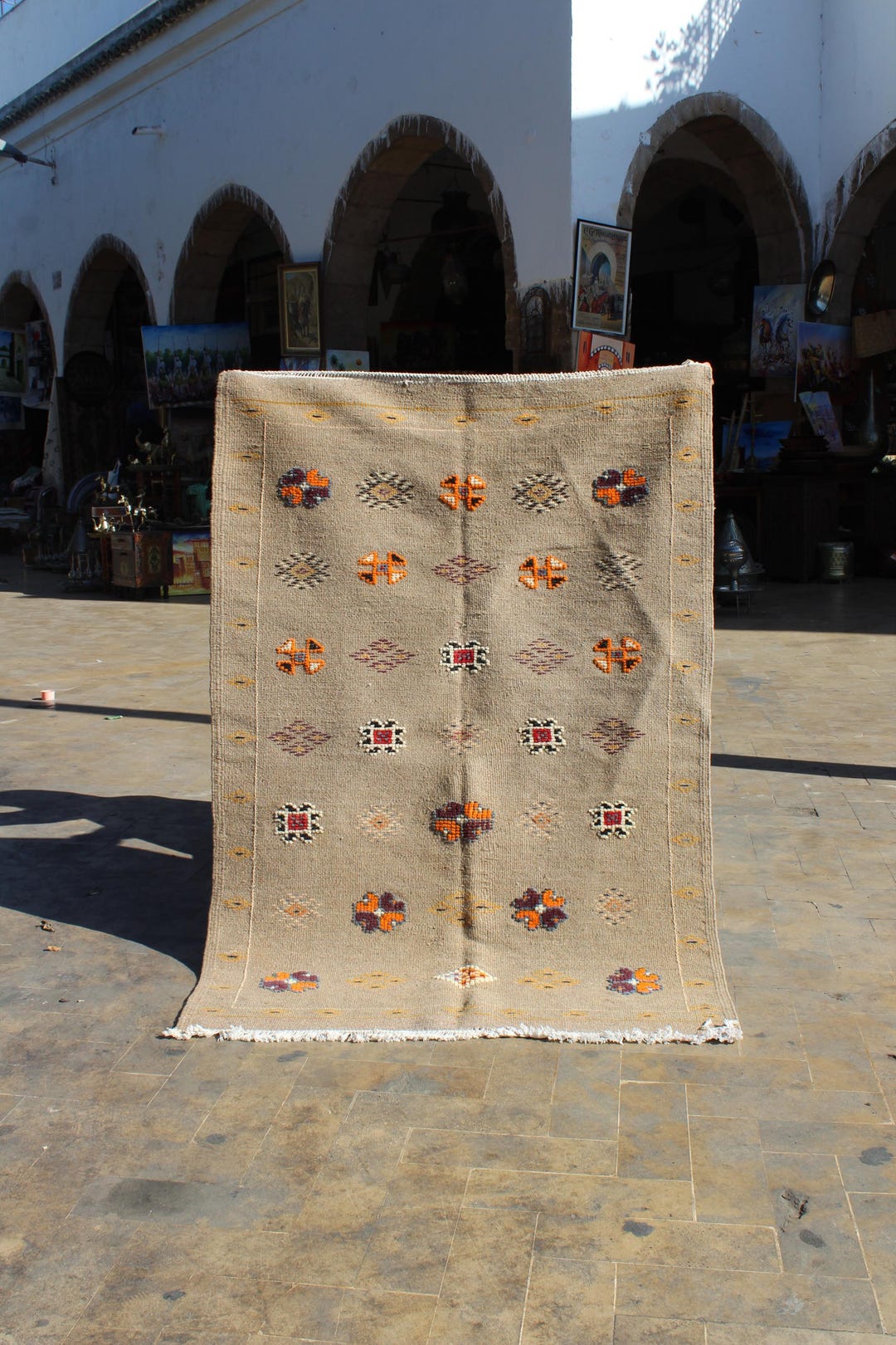 Arabick Rug Gift, Moroccan Rug, Berber Rug, Amazigh Rug, Handwoven Rug, Wool Rug ...