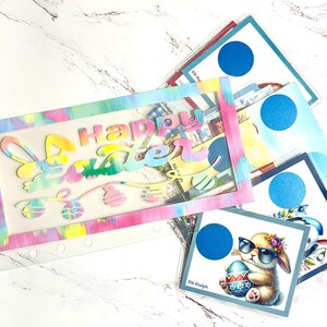 Easter Savings Challenge | Save 200| Mini Scratch Off Cards| Mini Challenge |A6 Cash Envelope | Set of 20 mini cards| Budgeting System