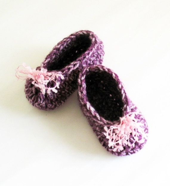 purple ballerina shoes