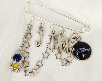 BTS Jin Safety Pin Bag Charm